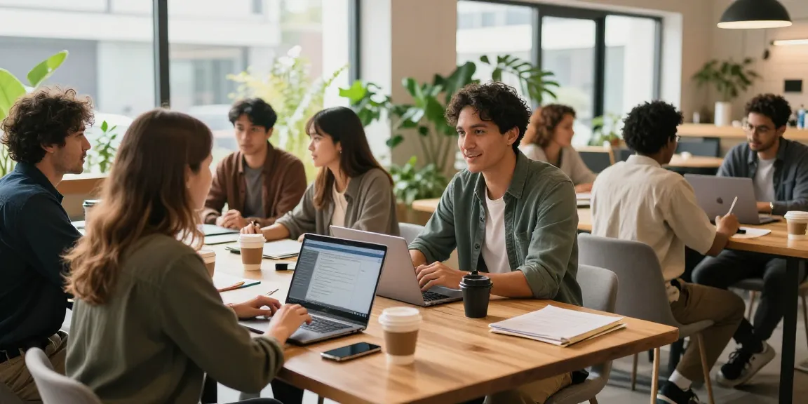 Advertise your services effectively in a vibrant co-working space while engaging with potential clients.